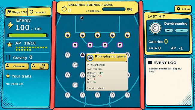 Calorie Pinball