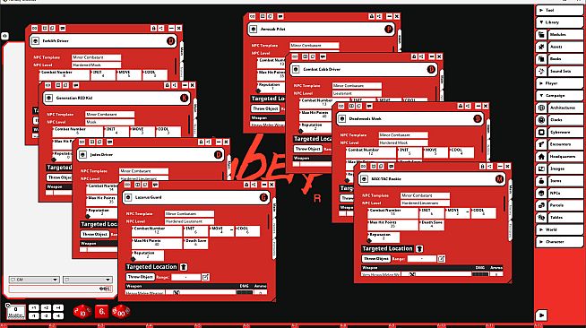 Fantasy Grounds - Cyberpunk RED - Night City 2045
