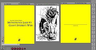 Fantasy Grounds - Monstrous Lair #7: Giant Spider's Web (Any Ruleset)