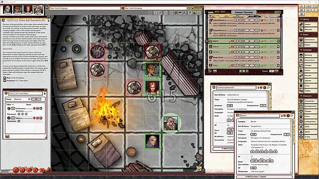 Fantasy Grounds - Pathfinder 2 RPG - Quest for the Frozen Flame AP 3: Burning Tundra