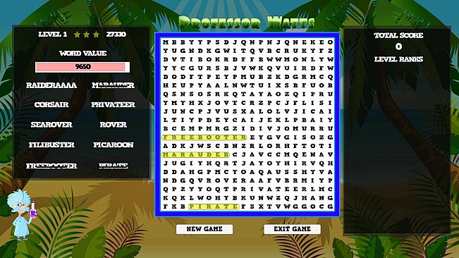 Professor Watts Word Search: Pirates Life