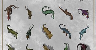 Fantasy Grounds - Top Down Tokens - Dinosaurs