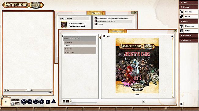 Fantasy Grounds - Pathfinder(R) for Savage Worlds Archetype Set 2