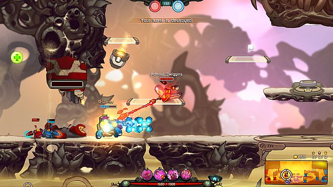 Admiral Swiggins - Awesomenauts Character