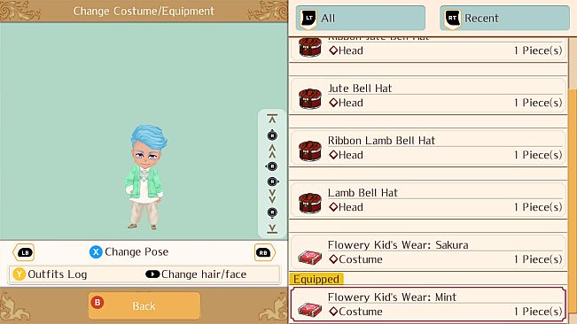 Flower Trimmed Wear - WorldNeverland - Daily Life in the Elnea Kingdom - Another Life Adventure