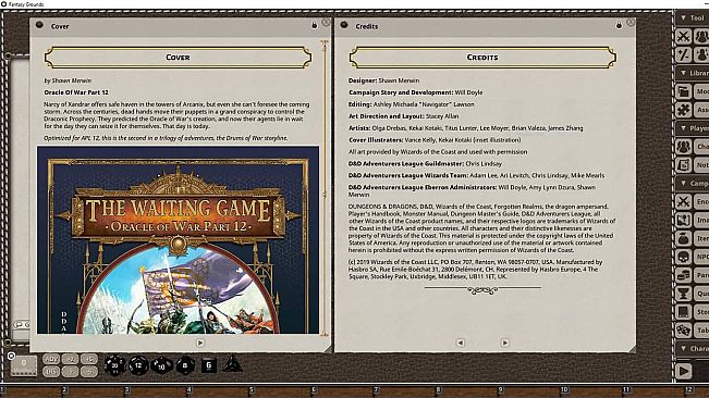 Fantasy Grounds - D&D Adventurers League EB-12 The Waiting Game