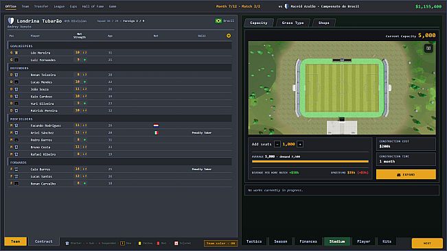 Marvelous Soccer Management
