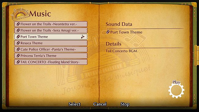 Fuga: Melodies of Steel 2 - Tail Concerto Sound Pack