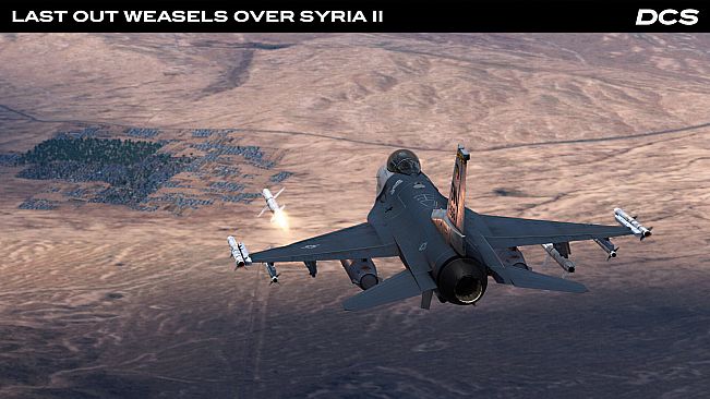 DCS: F-16C Last Out Weasels over Syria II Campaign by Ground Pounder Simulations