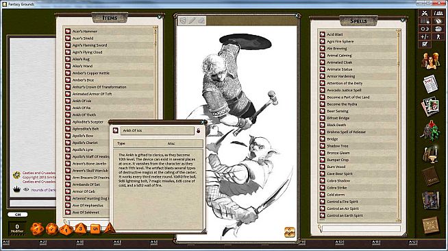 Fantasy Grounds - C&C: Of Gods and Monsters
