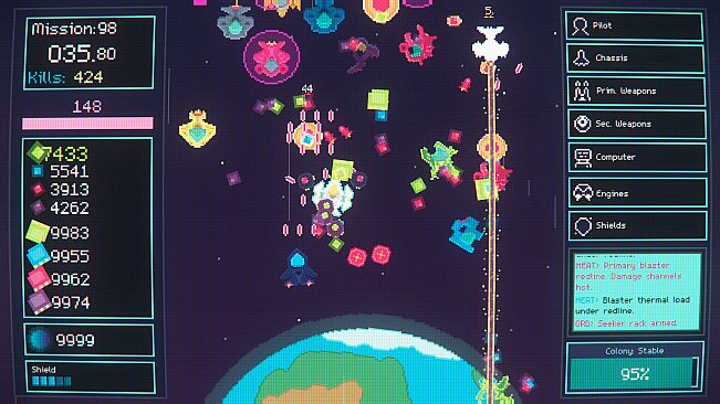 Incremental Space Defense Force League