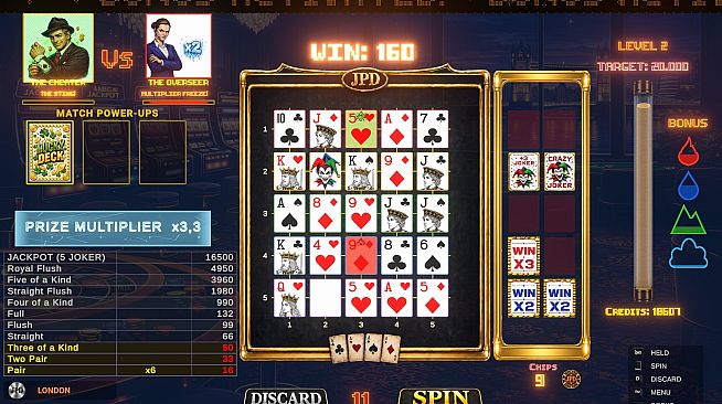 Jackpot Poker Destruction