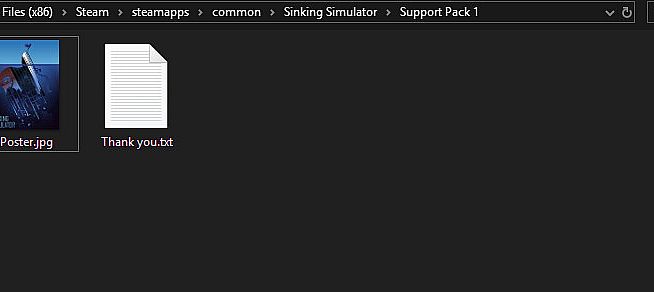 Sinking Simulator: Support Pack 1