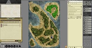 Fantasy Grounds - Pathfinder RPG - Pathfinder Flip-Mat: Bigger Island