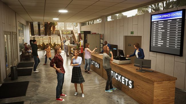 Bus Station Simulator