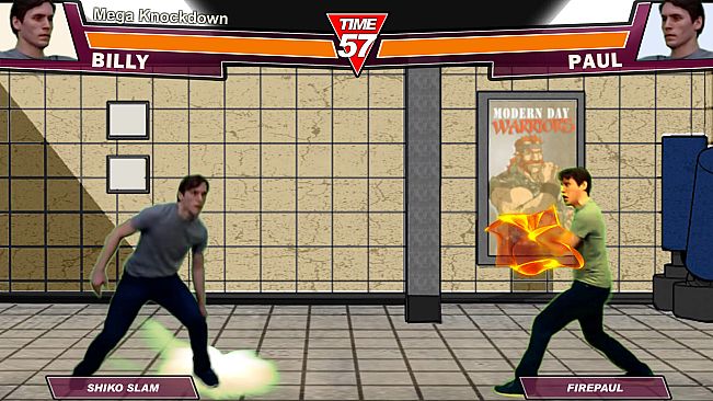 Mega Knockdown - Green Screen Jeremy