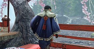 Monster Hunter Rise - "Kamura Cloak Garb" Hunter layered armor piece