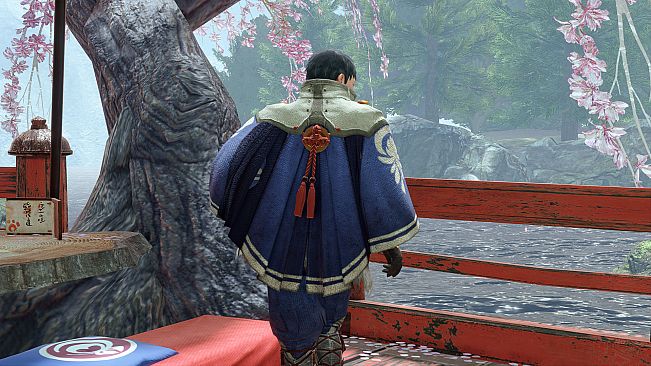 Monster Hunter Rise - "Kamura Cloak Garb" Hunter layered armor piece