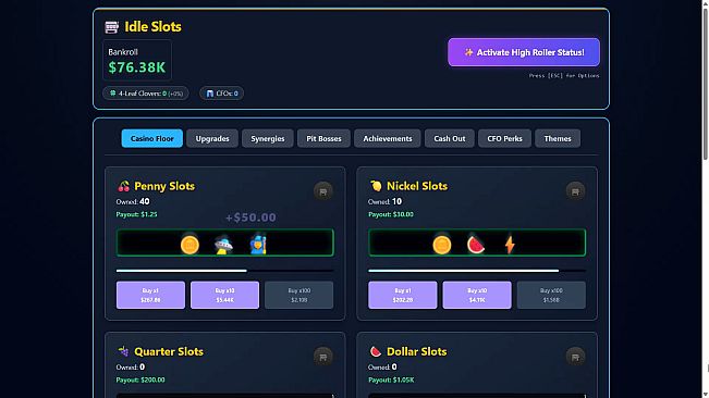 Idle Slots: Casino HQ: Hobbies & Interests Pack