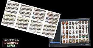 RPG Maker MZ - Time Fantasy Add-on: Dwarves Vs Elves