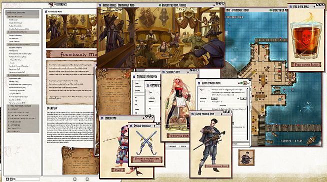 Fantasy Grounds - Pathfinder RPG - Campaign Setting: Inner Sea Taverns