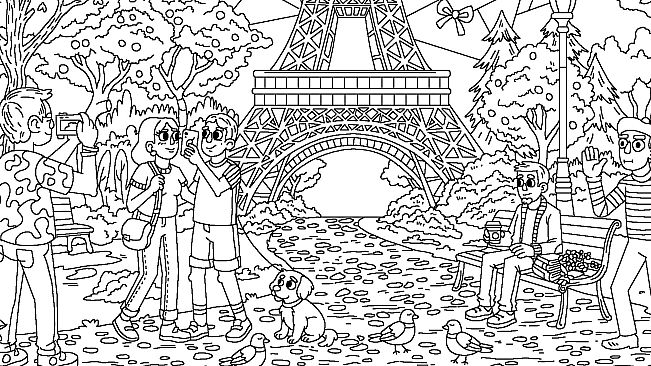 100 Cats Lost In World Find & Color