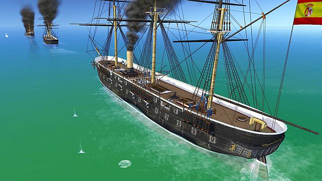 Clad In Iron: Carolines 1885