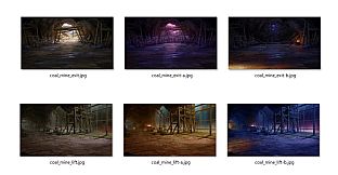 SRPG Studio Coal Mine Background