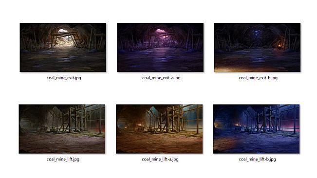 SRPG Studio Coal Mine Background