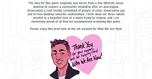 Who We Are Now - Art Book