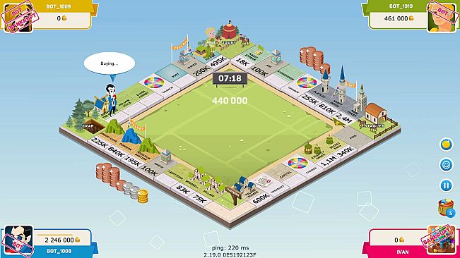 Business Tour - Board Game with Online Multiplayer