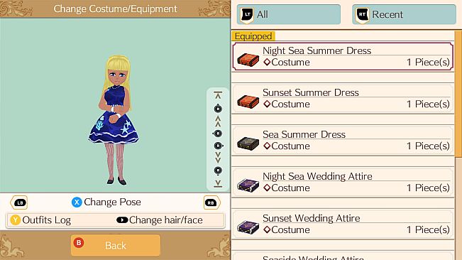 Seaside Wedding Set - WorldNeverland - Daily Life in the Elnea Kingdom