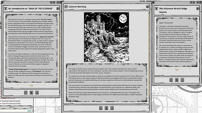Fantasy Grounds - Escape Wraith Ridge Asylum
