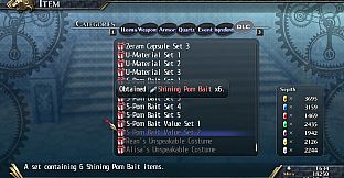 The Legend of Heroes: Trails of Cold Steel II - Shining Pom Bait Value Set 2