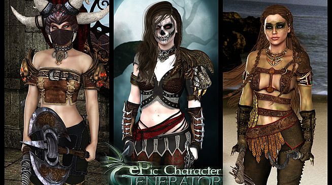ePic Character Generator - Season #2: Female Barbarian