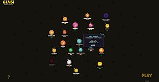 Bubble Shooter but In Space and Incremental