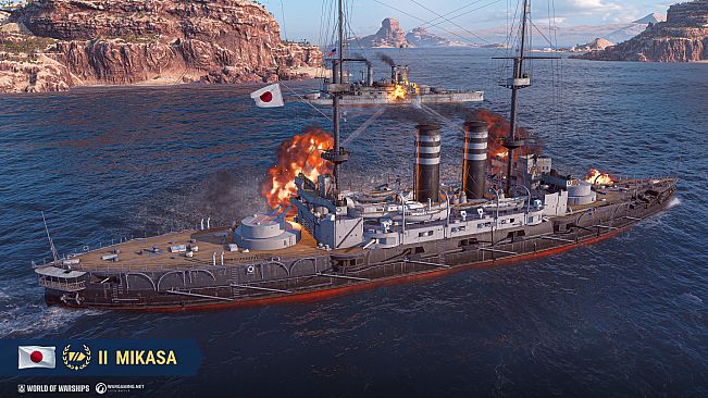 World of Warships — Mikasa Pack