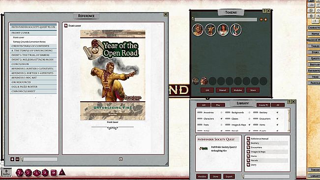 Fantasy Grounds - Pathfinder 2 RPG - Pathfinder Society Quest #2: Unforgiving Fire