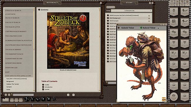 Fantasy Grounds - Streets of Zobeck (5E)