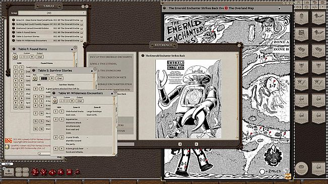 Fantasy Grounds - Dungeon Crawl Classics #69: The Emerald Enchanter (DCC)