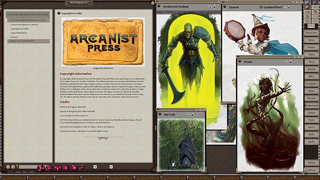 Fantasy Grounds - Custom Ancestries & Cultures