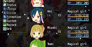 Magical girl's labyrinth