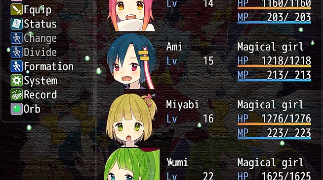 Magical girl's labyrinth