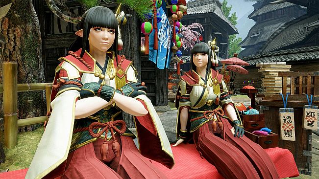 Monster Hunter Rise - "Hinoa" Hunter layered armor set