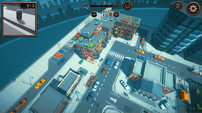 Hidden City Top-Down 3D