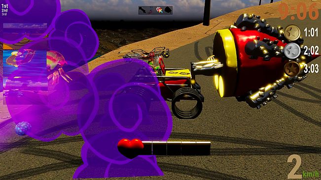 Race! Make 'm finish...