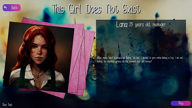 This Girl Does Not Exist