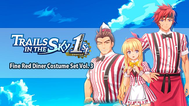 Trails in the Sky 1st Chapter - Fine Red Diner Costume Set Vol. 3
