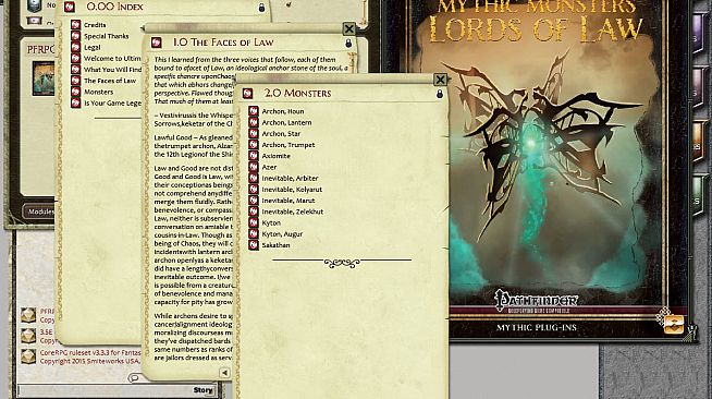 Fantasy Grounds - Mythic Monsters #25: Lords of Law (PFRPG)