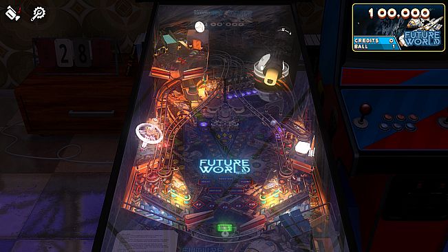 Zaccaria Pinball - Future World Deluxe Pinball Table